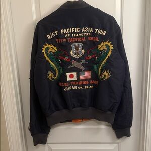 POLO RALPH LAUREN NAVY SOUVENIR Bomber Jacket